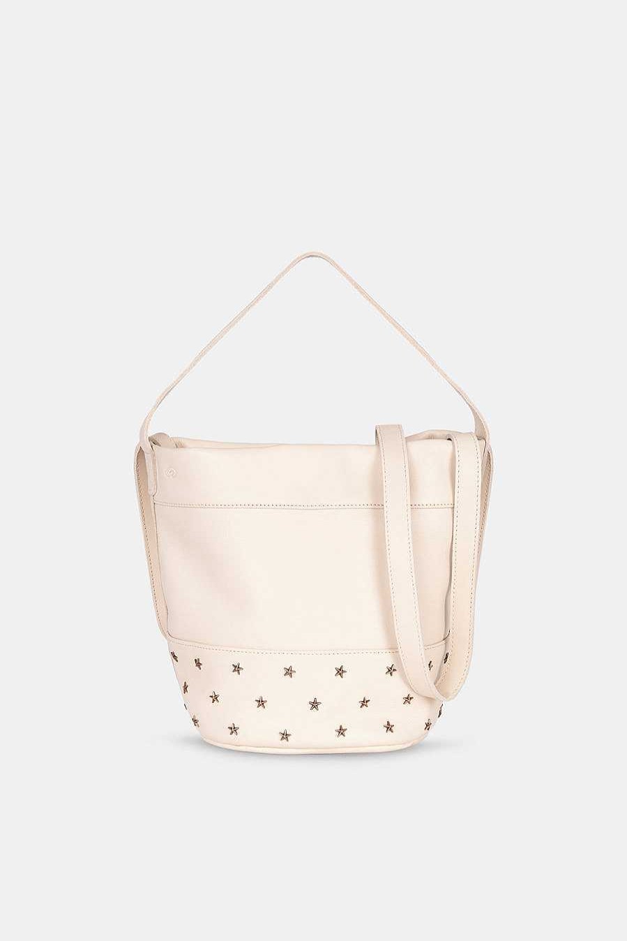 Micuir Bolsos Pequenos | Bucket Pequeno Crema