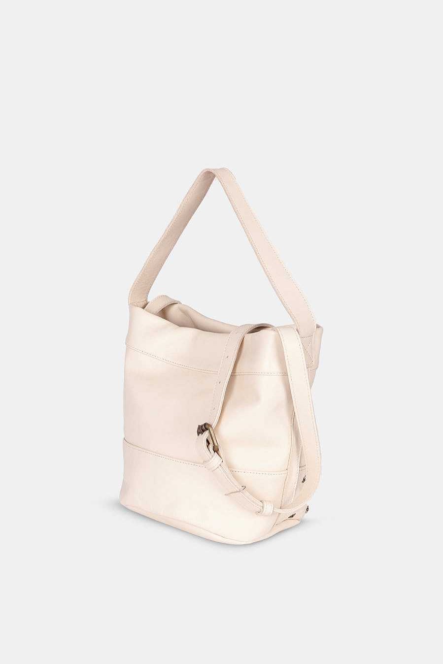 Micuir Bolsos Pequenos | Bucket Pequeno Crema