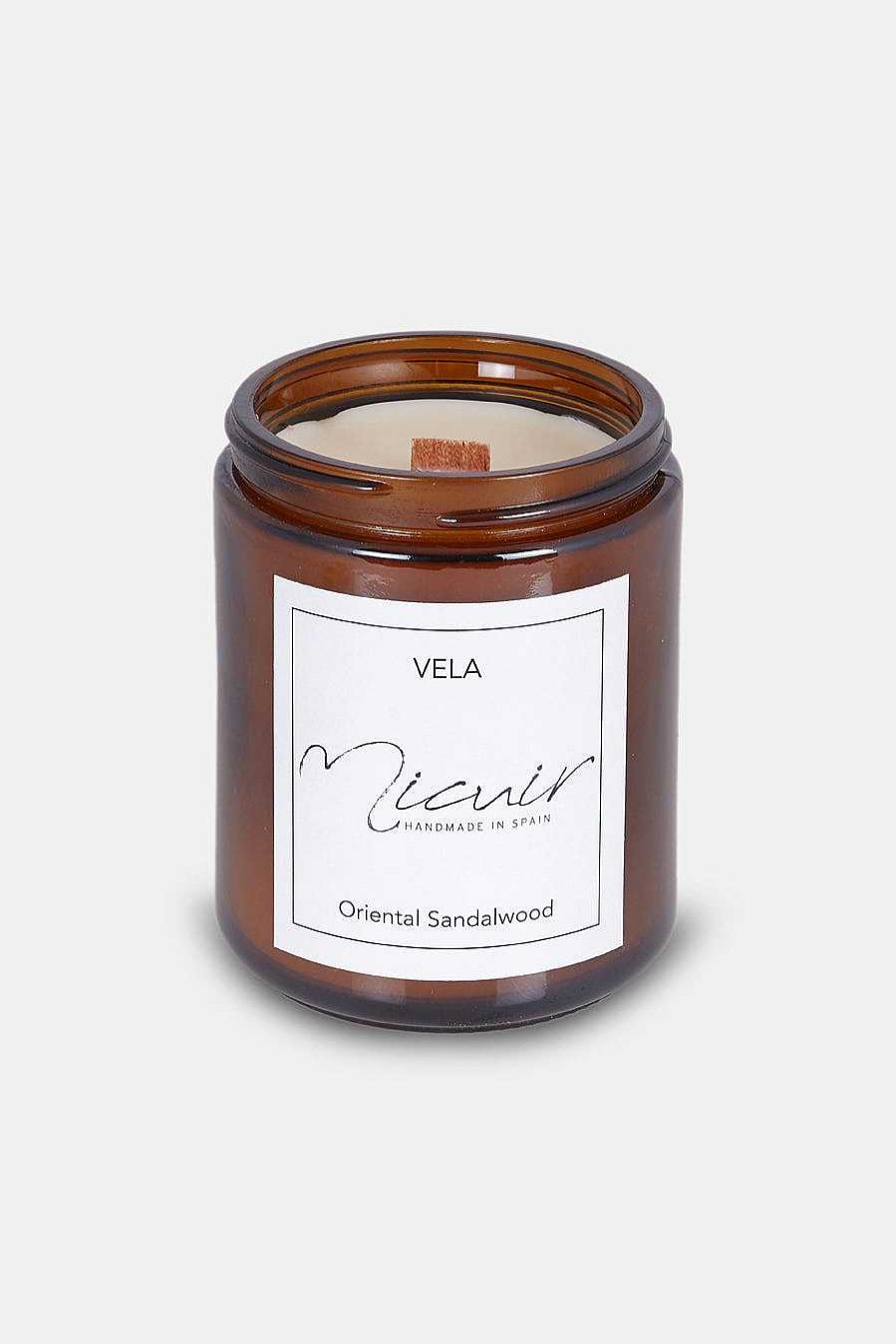 Micuir Fragancia Micuir | Vela Aromatica Oriental Sandalwood 215 Grs