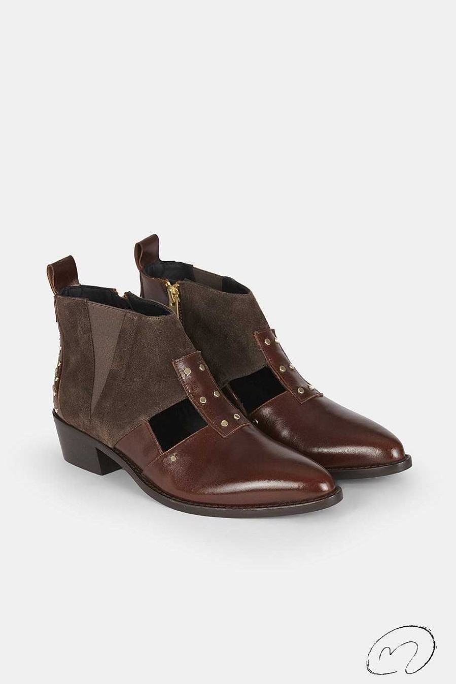 Micuir Victoria Boots | Victoria Boots Cuero 4Cm