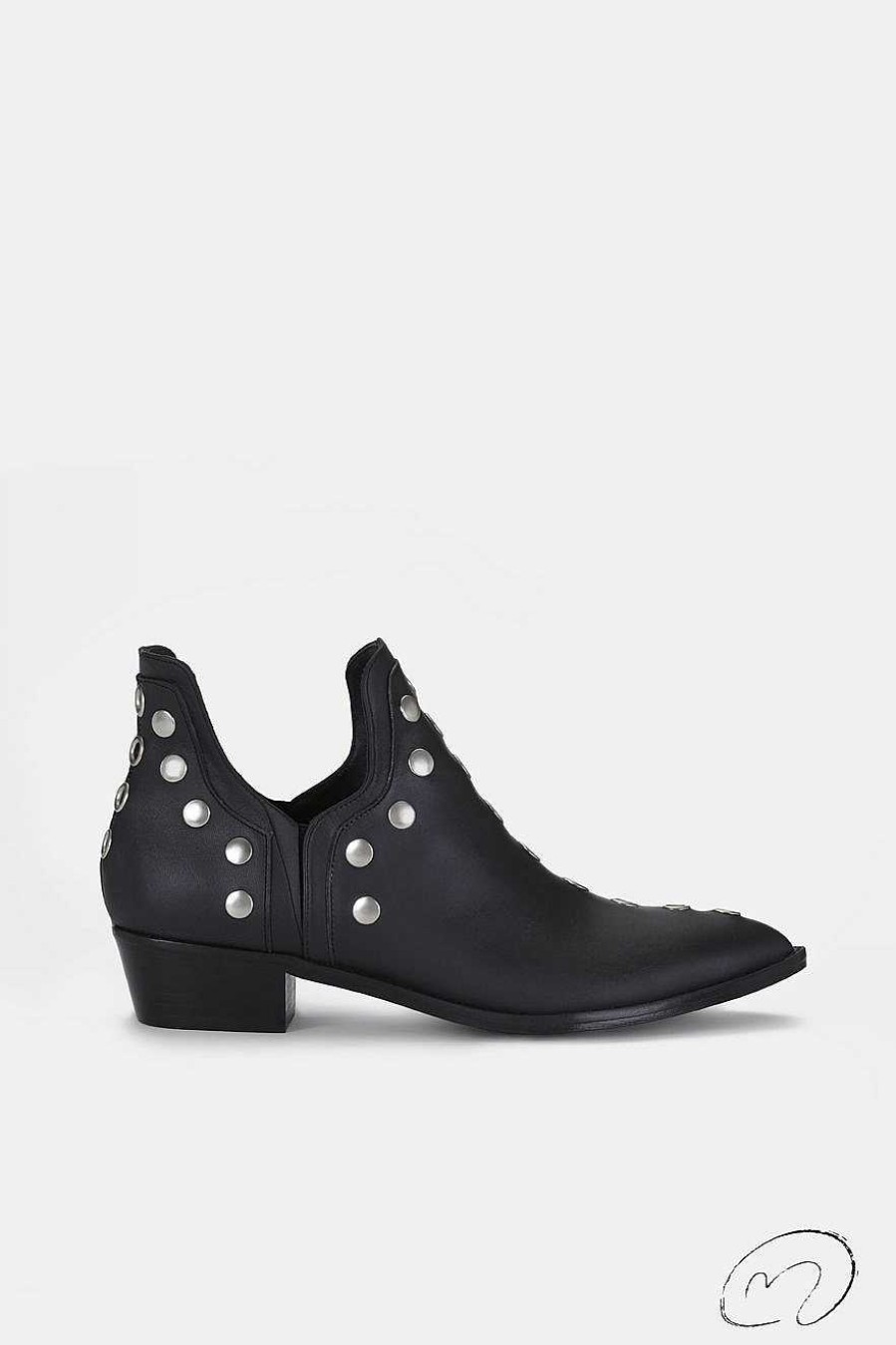 Cuadrado Punky Boots | Punky Boots Negras 4Cm